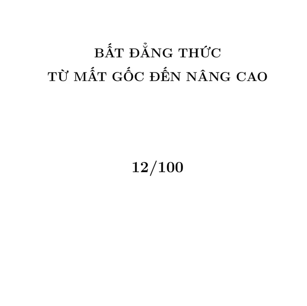 Mai đi học 🥀🥀 #bấtđẳngthức #toan9 #hsgtoan9 #newbie #100ngay 