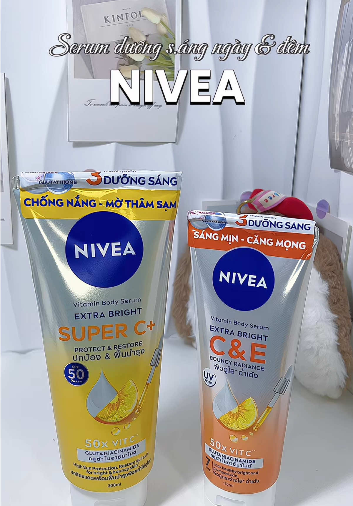 Nhà Nivea thì xuất sắc xưa giờ rùi 💖 #NIVEA #SuaduongtheNIVEA #SerumNIVEA #suaduongthe #chamdabody 