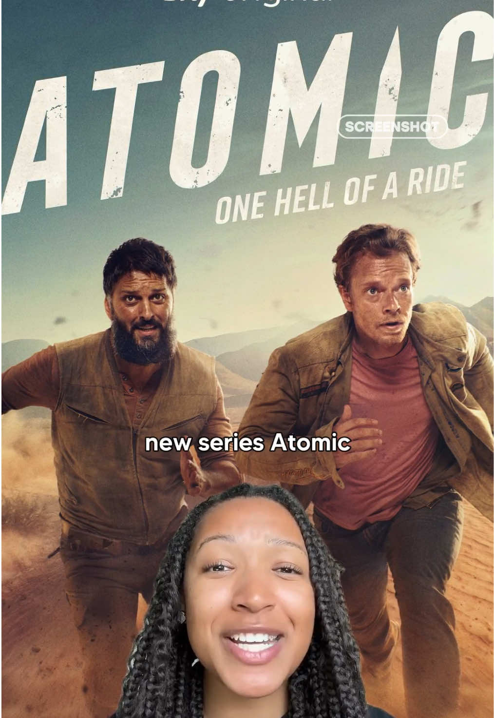 Meet your new favourite ride-or-die duo in Atomic, Sky TV’s new series packed with action, chaos and unexpected friendship. Atomic is launching today, 28th August, on @Sky and NOW, make sure to tune in. #sky #newseries #atomic #newshowstowatch #ad 