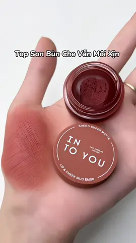 Son bùn dạng hũ nhà INTOYOU xinh điên - màu EM08 #camthithichunbox #xuhuong #intoyou #sonbun #sonbunintoyou 