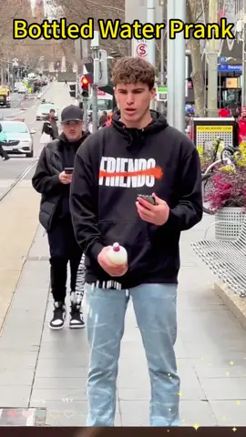 Bottled Water Prank #fyp #funnytiktok #funny #funnyvideos #mischief