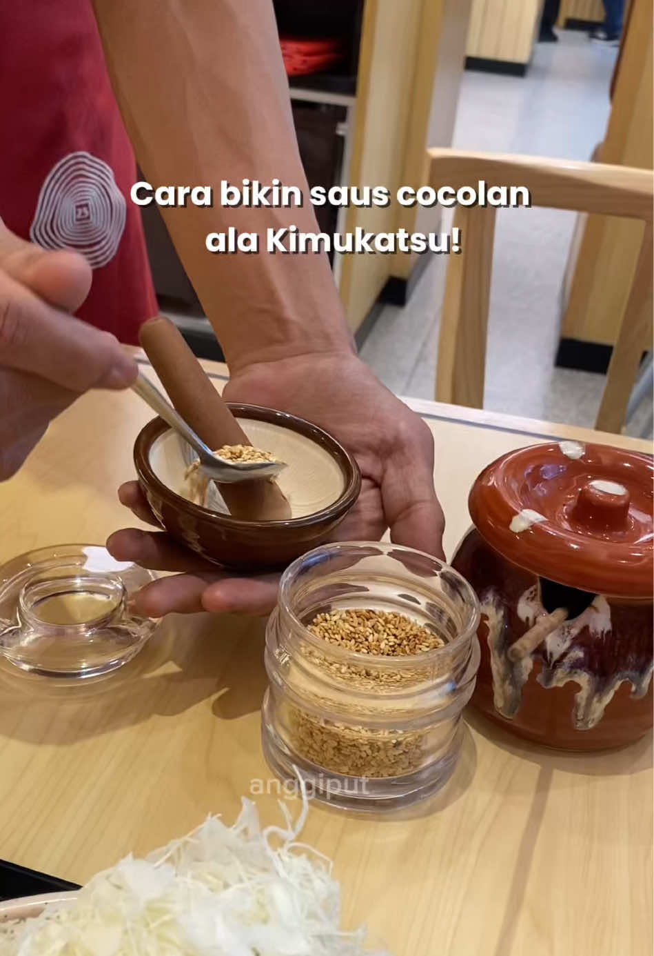 Cara bikin saus cocolan ala Kimukatsu! #jelajahbegahmula #kimukatsu #restokatsujepang #promomakangajian #tiktokgo 