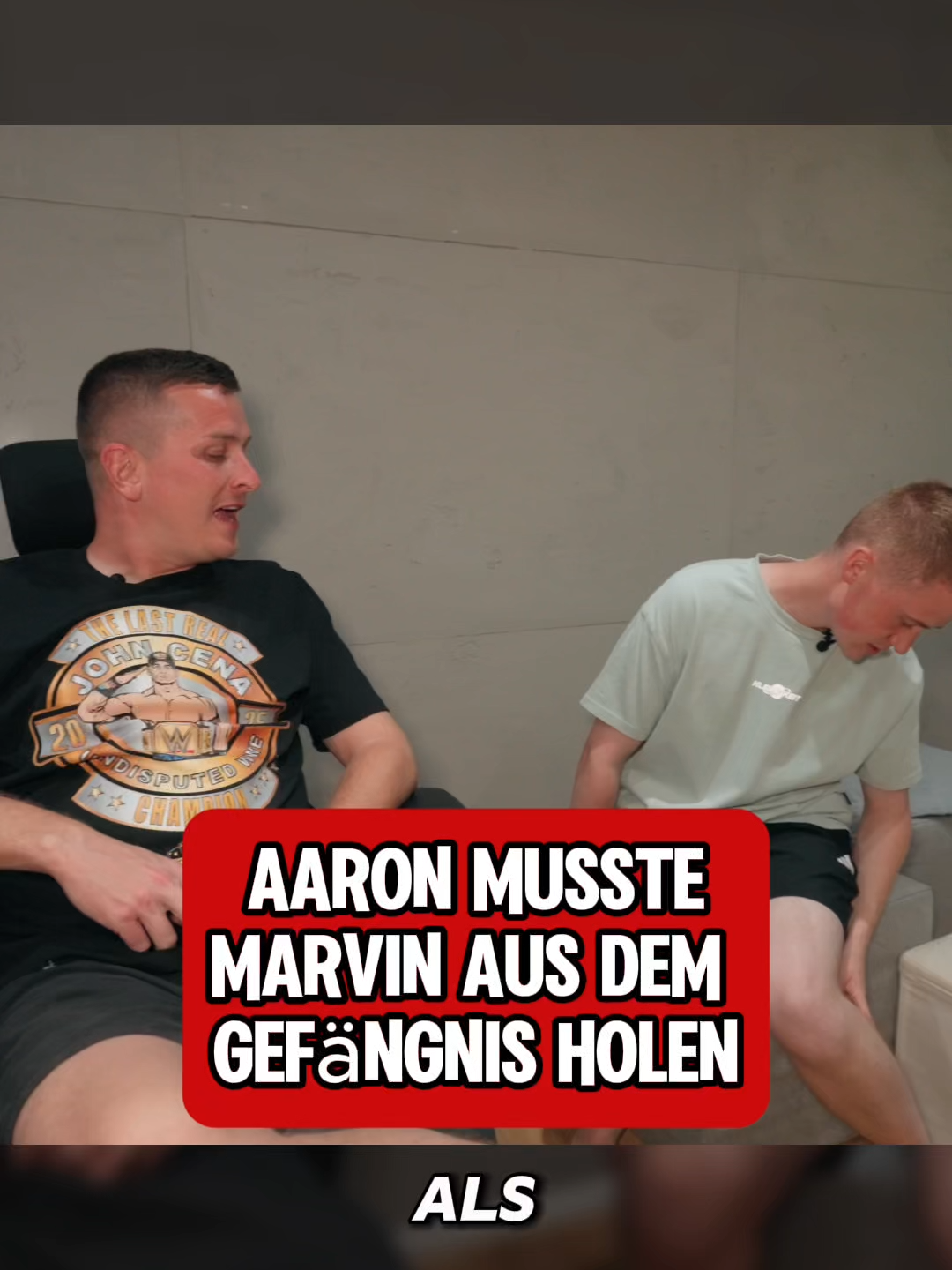 Wer holt sein Freund nicht gerne aus dem Knast? #aarontroschke #heyaaron