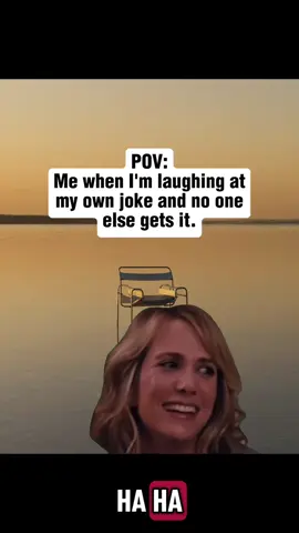 POV: Me when I am laughing at my own joke and no one else gets it. 🤪  #joke #jokes #joking #funnymoments #funnytiktok 