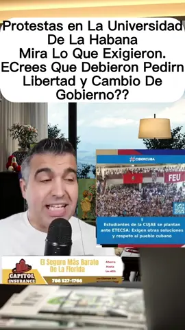 #cubanosporelmundo #ultimasnoticias #cubanosenmiami #cuba2025 #cubanosenusa #lahabana #etecsa #univeridaddelahabana últimas noticias de Cuba hoy- protestas en la universidad de la Habana hoy- últimas