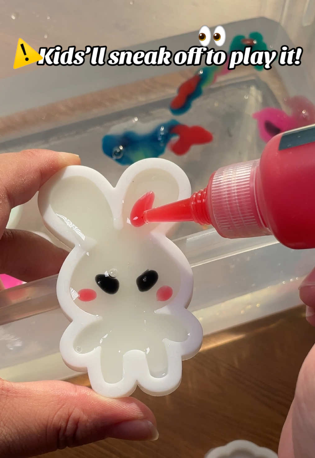 The toy only “downside” is your kids might sneak off to play with it.#kidstoy #giftsforkids #squishy #magicwaterelf #timetome 