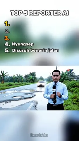 reporter ai #top5 #memes #ketawa #ai #ngakak 