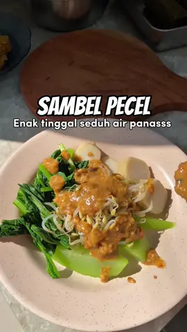 Bumbu Sambel Pecel khas rasa nusantara dari @Bunda Indonesia 😍🤤 Sat set enak tinggal larutkan dengan air langsung siap dimakan dengan lauk & sayurrr ☺️ #bumbupecel #sambelpecel #pecelkacang #fyp #lontongpecel 