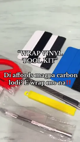 Vinyl Wrap tool kit 🛠️ #fyp #foryou #foryoupage #vinyl #vinylwrap 