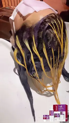 Karseell Purple shampoo neutralizes brassiness in blonde shades for high quality at-home hair care. #karseell #karseellpurpleshampoo #karseellshampoo #removeyellow #healthyhair #karseellhairmask #silver #golden 