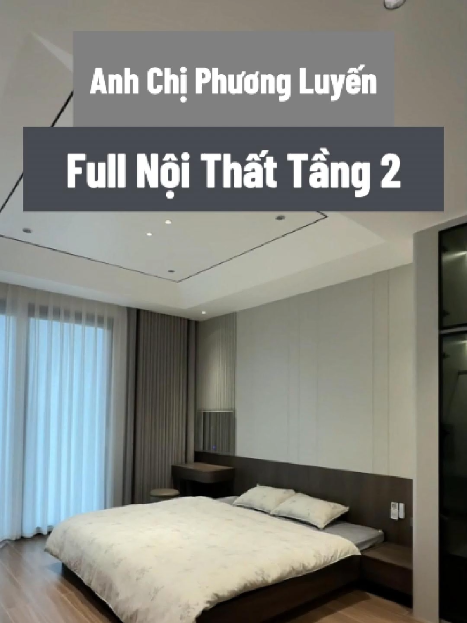 Khám phá căn nhà full nội thất Tầng 2 được SDA hoàn thiện cho anh chị Phương Luyến nhé <3 #hatinh #thietkenhadep #xuhuong #thicongnhadep #fyp #noithatsda