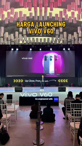 Punya Telephoto camera sekelas X200, Snapdragon 7 Gen 4, dengan harga segini, worth it ga? #vivov60 #launching #vivo #fyp #fypp