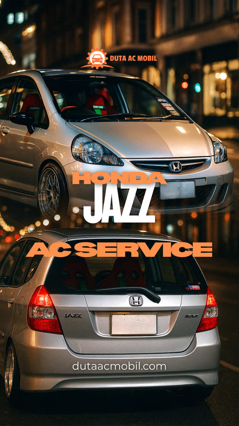 Honda Jazz dikenal stylish, lincah, dan nyaman buat harian. Tapi, apa artinya mobil kece kalau AC nggak dingin? 🥵 Biar Jazz kamu tetap adem dan nyaman di segala kondisi, percayakan Duta AC Mobil – spesialis service AC segala jenis mobil. ❄ Dingin maksimal, perjalanan makin nyaman!