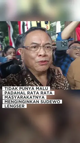 Sudewo kembali menyatakan ogah mundur meski didesak warga Pati yang melakukan demonstrasi beberapa waktu lalu. Sudewo mengatakan dia mau istikamah. 
