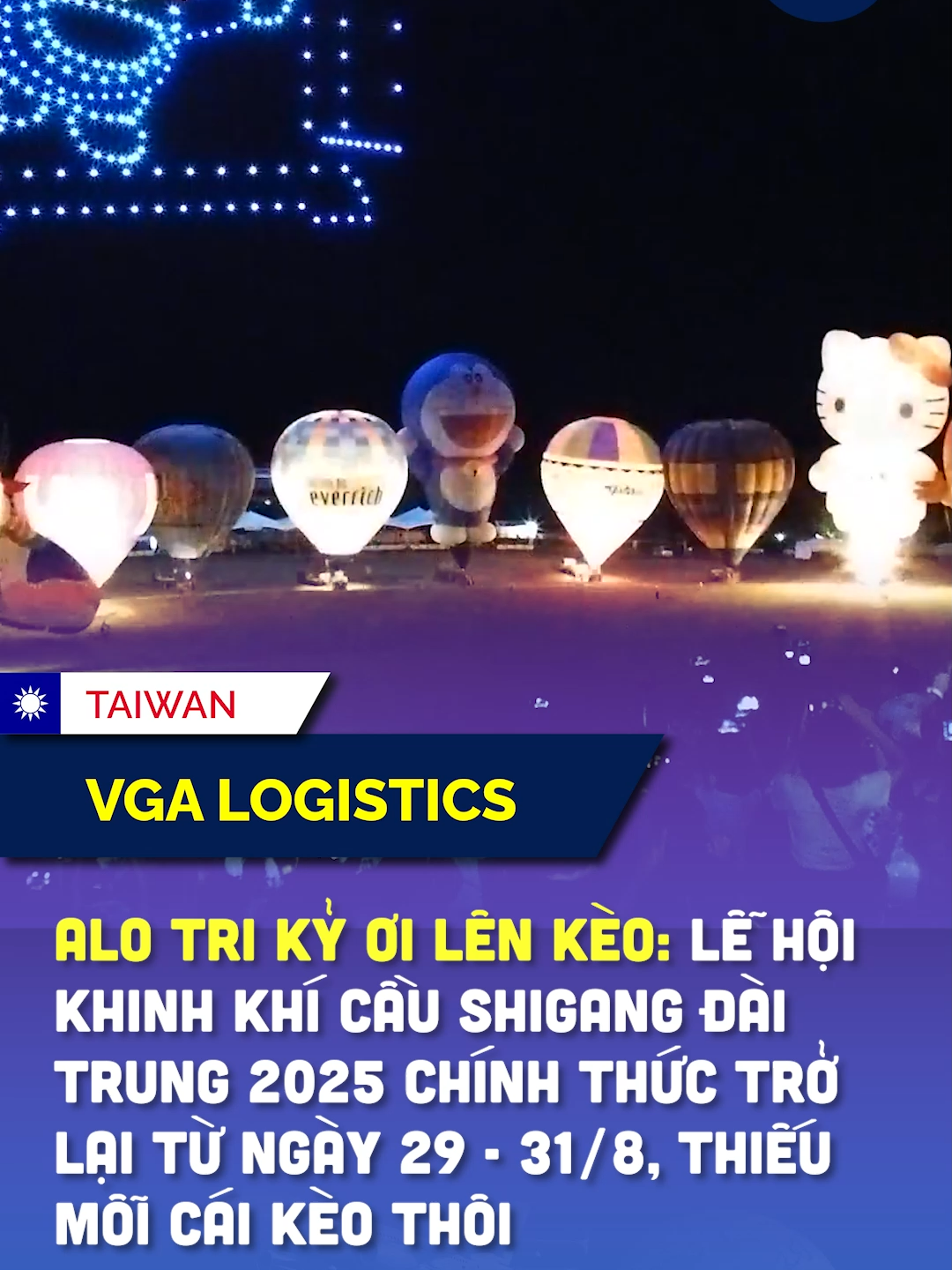 Alo tri kỷ ơi #vgalogistics #vgataiwan #dailoan #taiwannews #tiktokews #nguoivietodailoan #taiwan
