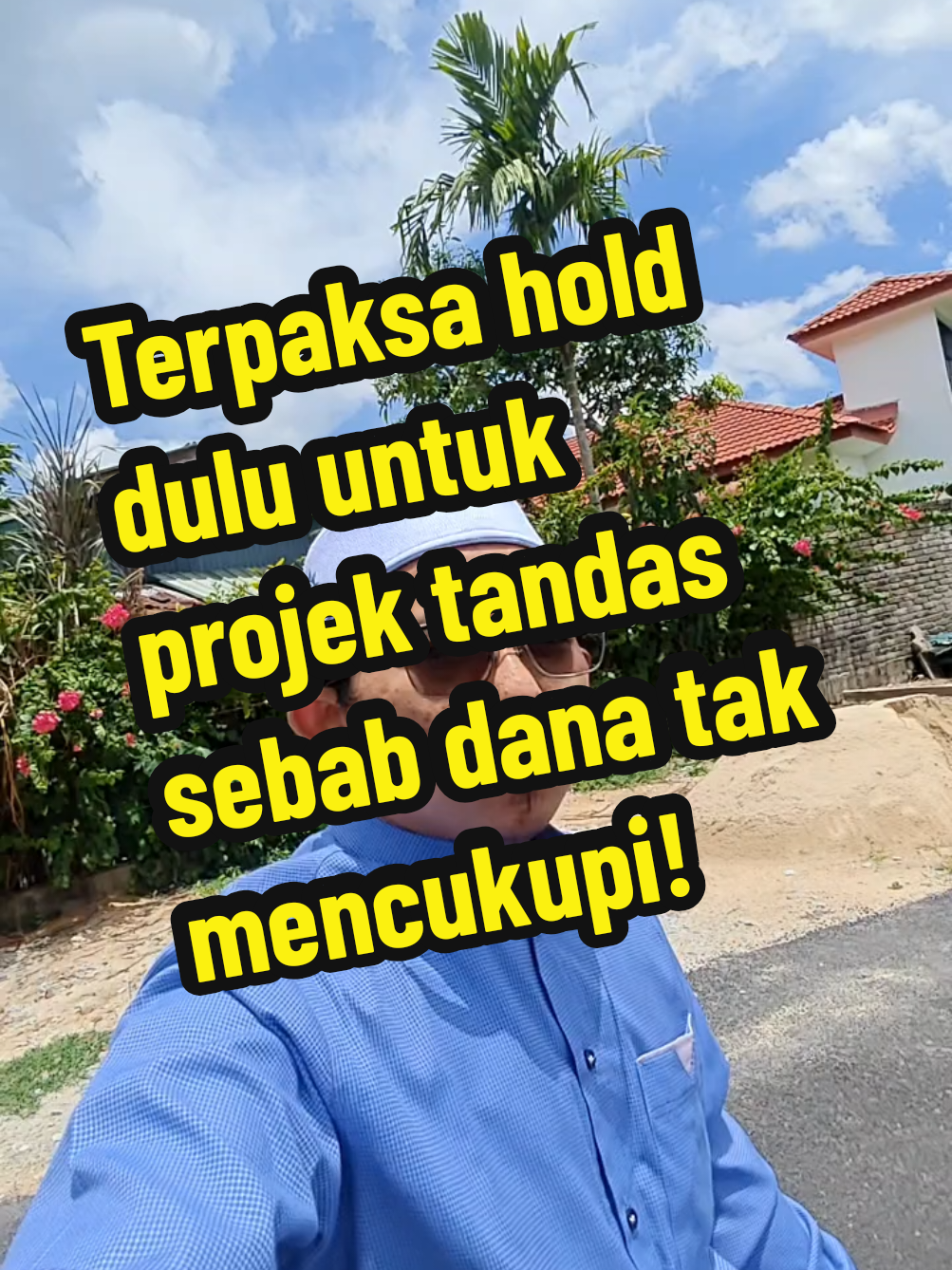 Abaikan sideburn tak terurus.  #projek #sumbangan #masjidraudhatulmuttaqin #kemumin #imam 