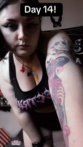 Something is better than nothing! Skipped the gym because I didn’t feel good at all the other night but did some home workouts last night as the video states. I’m trying to get on a set Tuesday through Saturday gym schedule so here we go! Thinking about making meal prep videos as well to show how I deal with food textures while also trying to eat better!  Progress videos are gonna be a bit sporadic until I get back from the Chattanooga tattoo convention I’m working September 5th-7th so please hold tight! I will be back in full swing once I’m home and settled after. Things are just a little crazy right now. 😅 Until then, I’ll keep chugging along and making progress videos as I can! 💜  Thank you so much to those that are following along and helping me by giving me the audience I need to hold myself accountable! I appreciate you all! 💜