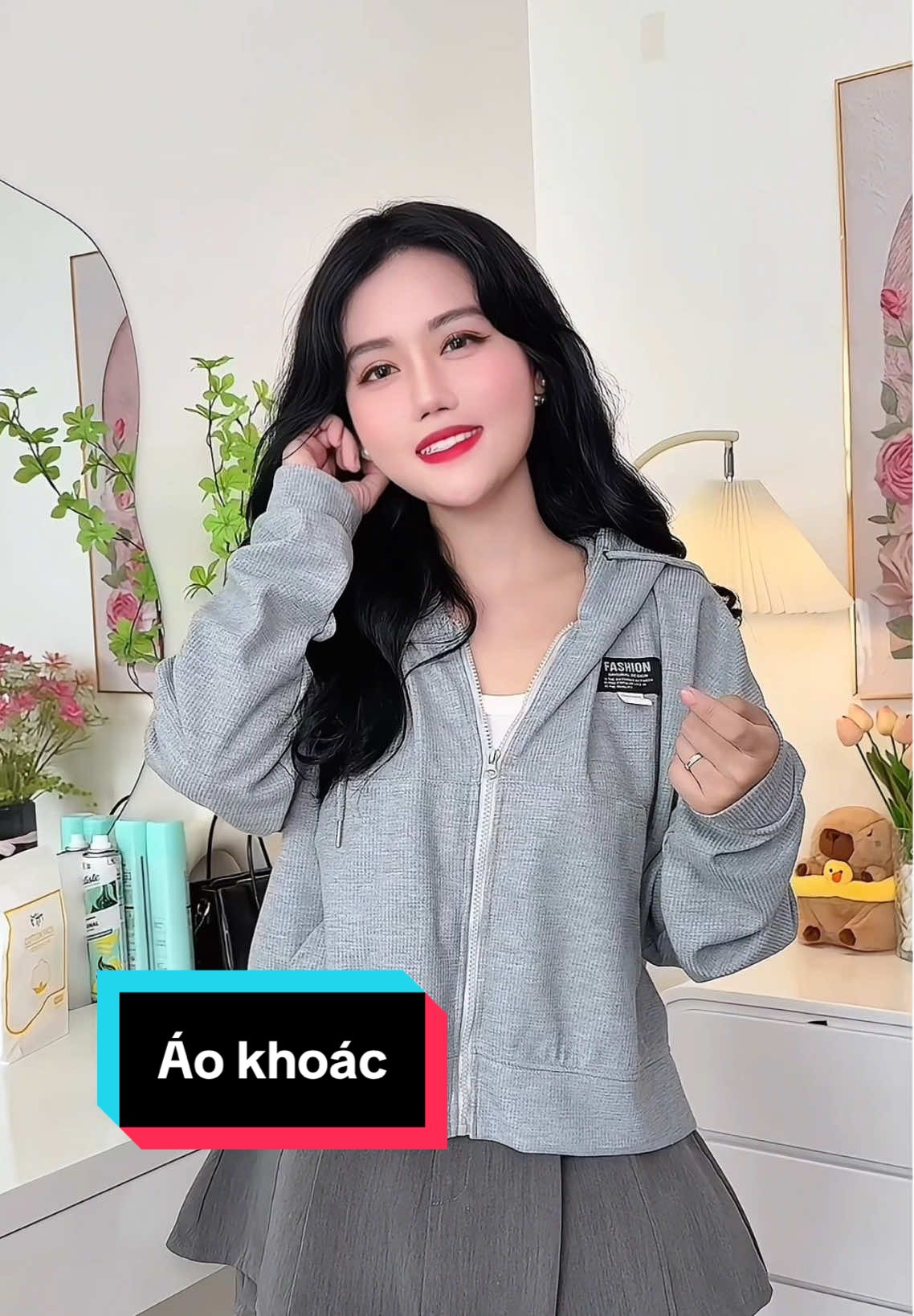 Áo khoác hoodie croptop #aokhoachoodie #aokhoactoong #viral #trending #hienhoidieu 