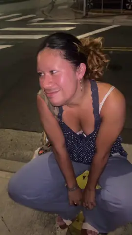 Just giggling and goofing 