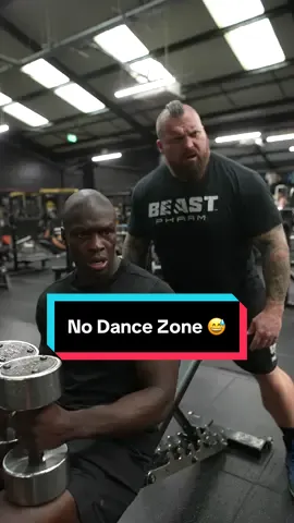 Not In The Free Weights Area Bro 😅 @Eddie Hall - The Beast #dance #shuffle #gym #weights @trevorstuart 