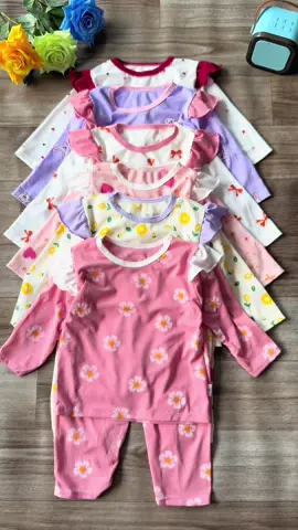 Combo 6bô tăm lạnh bèo tay dễ thương cho bé gái 5-16kg #thoitrangchobe #bodaitaychobe #bothudong #bothudongbegai 