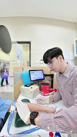 #เจาะเลือด #PhlebotomyLife #BloodDraw #HospitalLife #ForYou