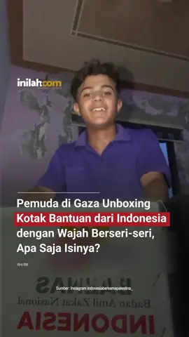 Sebagai bentuk solidaritas kemanusiaan, Indonesia kembali mengirimkan lebih dari 80 ton bantuan berupa makanan, obat-obatan, dan perlengkapan darurat ke Gaza melalui misi udara, bekerja sama dengan pemerintah Yordania. Misi ini melibatkan 66 personel TNI AU dan dua pesawat C-130J Super Hercules, dan akan berlangsung selama 12 hari.  Sejak pertengahan Agustus 2025, total bantuan yang telah dikirimkan mencapai 800 ton. Momen haru terekam dalam video unggahan @indonesiabersamapalestina_, saat seorang pemuda Gaza membuka kotak bantuan dari Indonesia dengan senyum penuh haru.   - Selengkapnya kunjungi website dengan klik link di bio atau download aplikasi di AppStore dan Google Play Store. #inilahNews #Palestine #FreePalestine #Bantuan #Inilahcom #titiktengah #titikcerah 