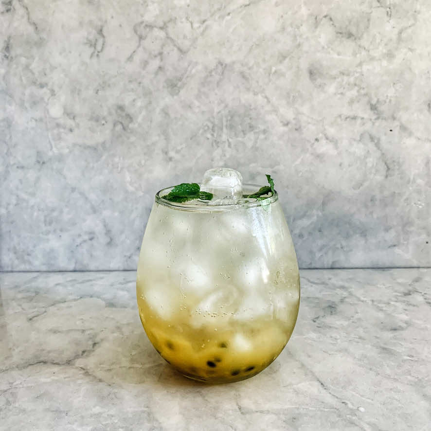 Granadilla sprite mocktail idea #mocktailrecipe  #mocktail #fyp 