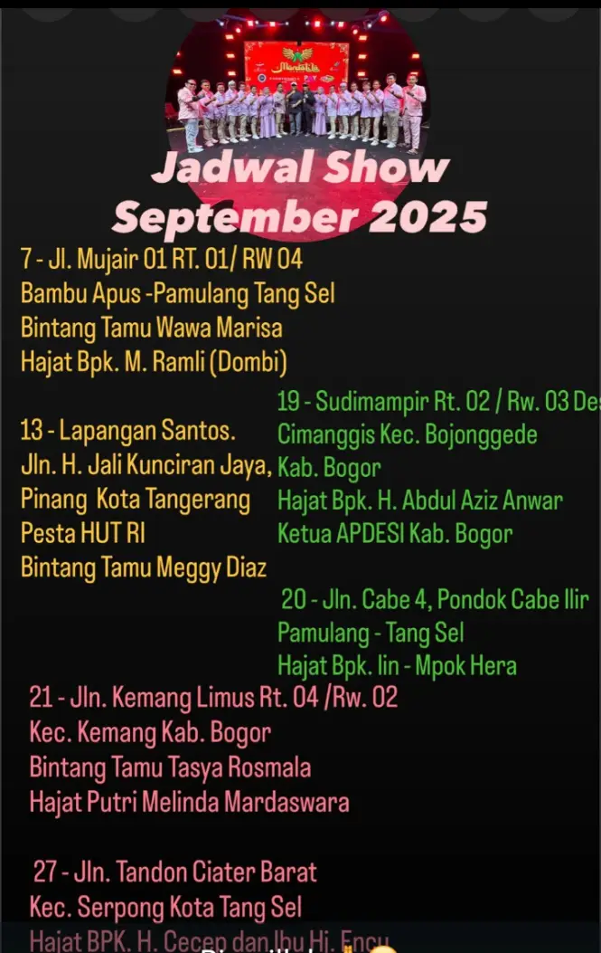 #paylighting#mardatila#jadwal#fyp