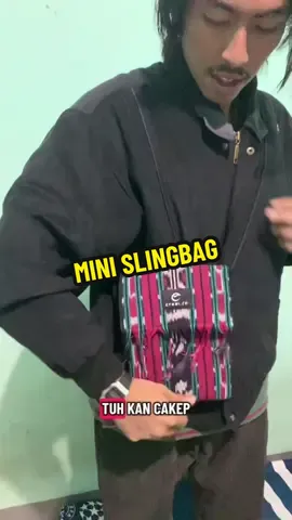 Mini slingbag motif etnik #minislingbag #shoulderbag #tasslempangmini #tasslempangetnik #slingbagminietnik 