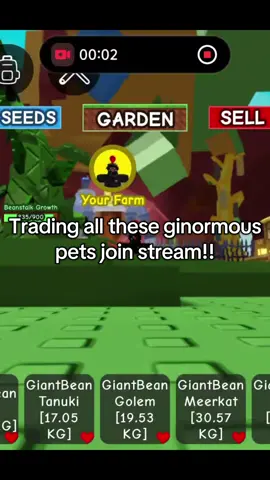 Lf for titanic peacock or rb huge sea turt or rb hatched dilo#fyp #growagarden #stream #viral 