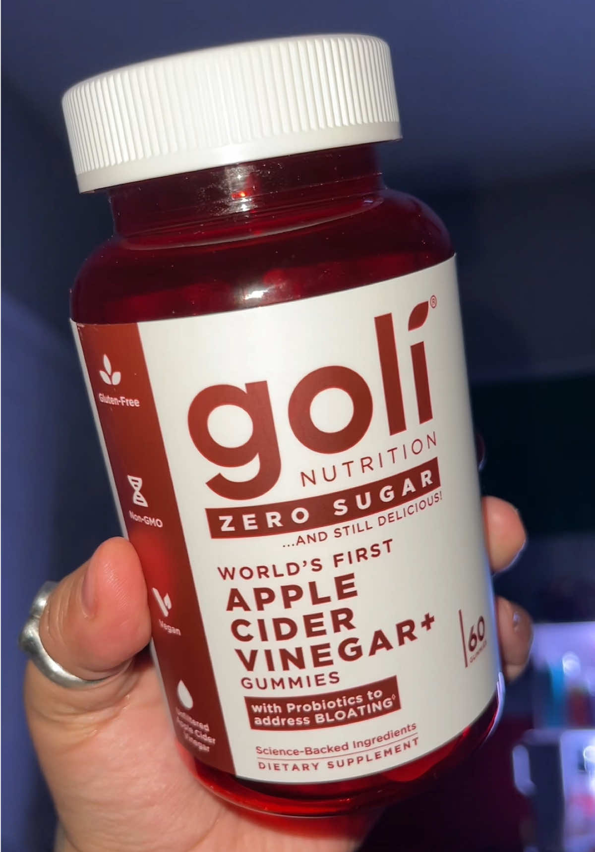 @Goli® Nutrition Apple Cider Vinegar Gummies minus the bad taste! 1-2 gummies 3x a day & chew thoroughly :) #goligummies #applecidervinegar #health #wellness #tiktokshoplabordaysale 