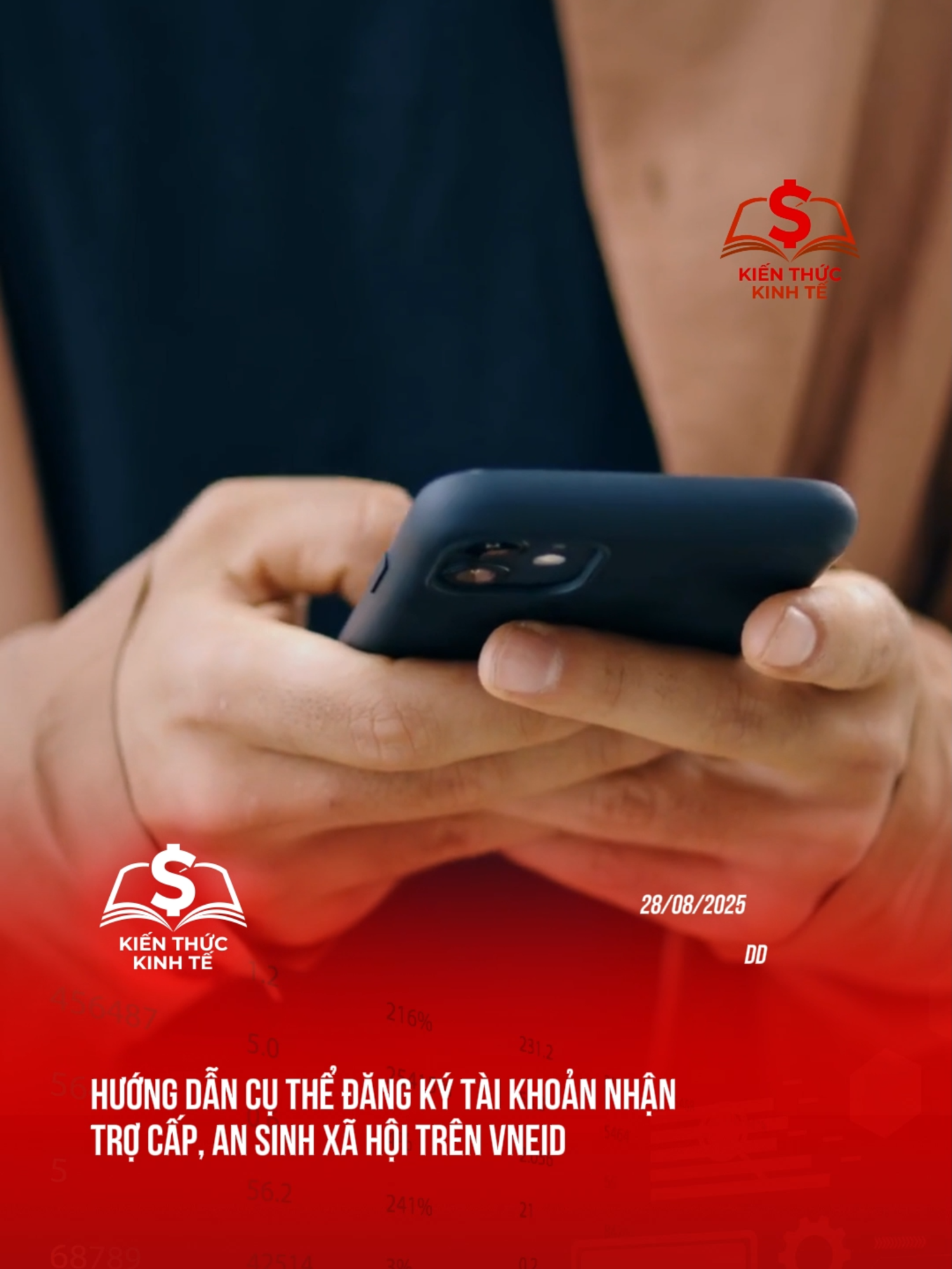 Hướng dẫn cụ thể đăng ký tài khoản nhận trợ cấp, an sinh xã hội trên Vneid #tiktoknews #kienthuckinhte28 #taichinhkinhte #vneid #trocap