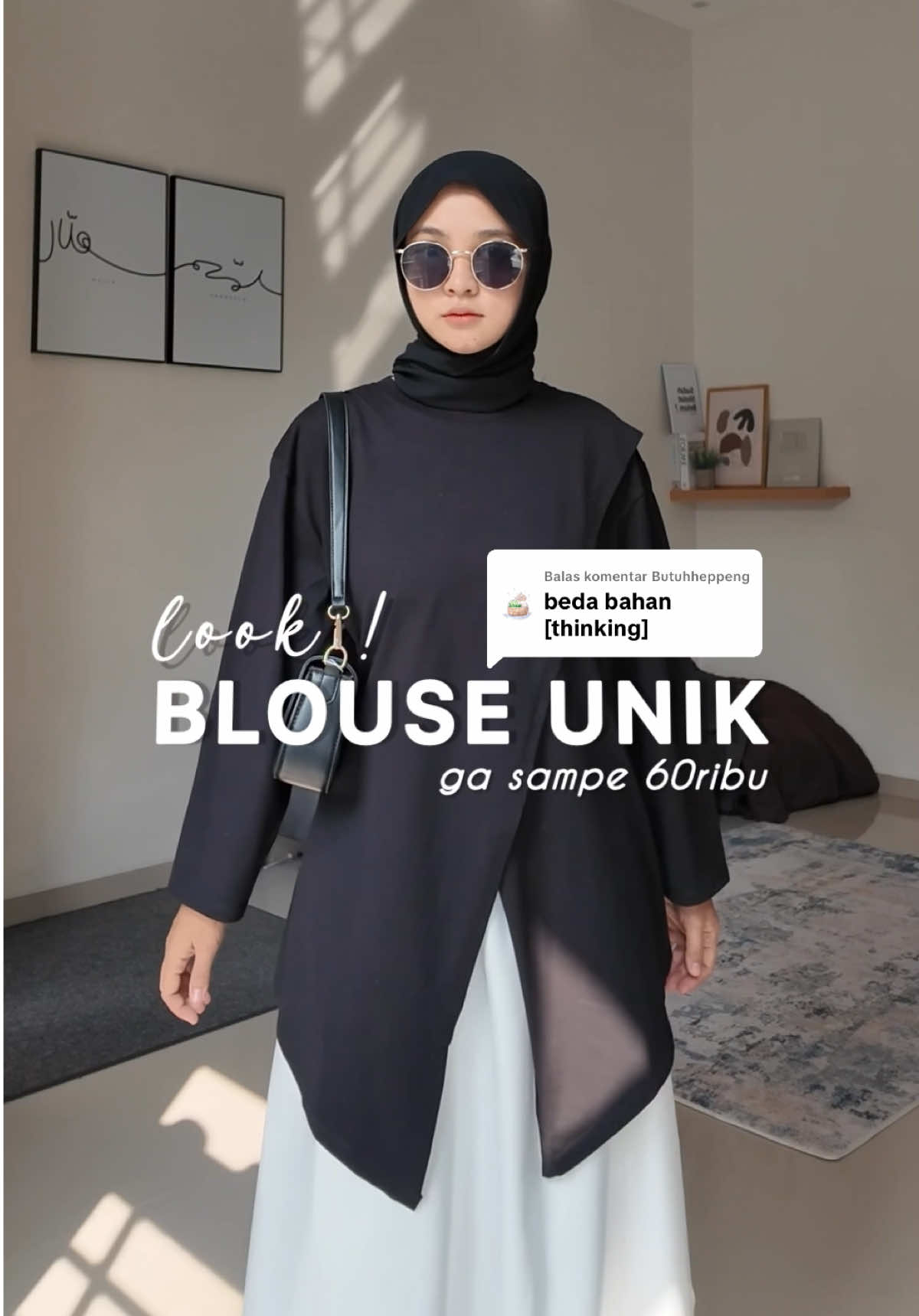 Membalas @Butuhheppeng gimana gimana udah tau kan sekarang 🫢 kalo udah di setrika auto dikira beda bahan 🥰 #blousekekinian #kaosoversizewanita #blouseviral #blousecantik #nadatop 