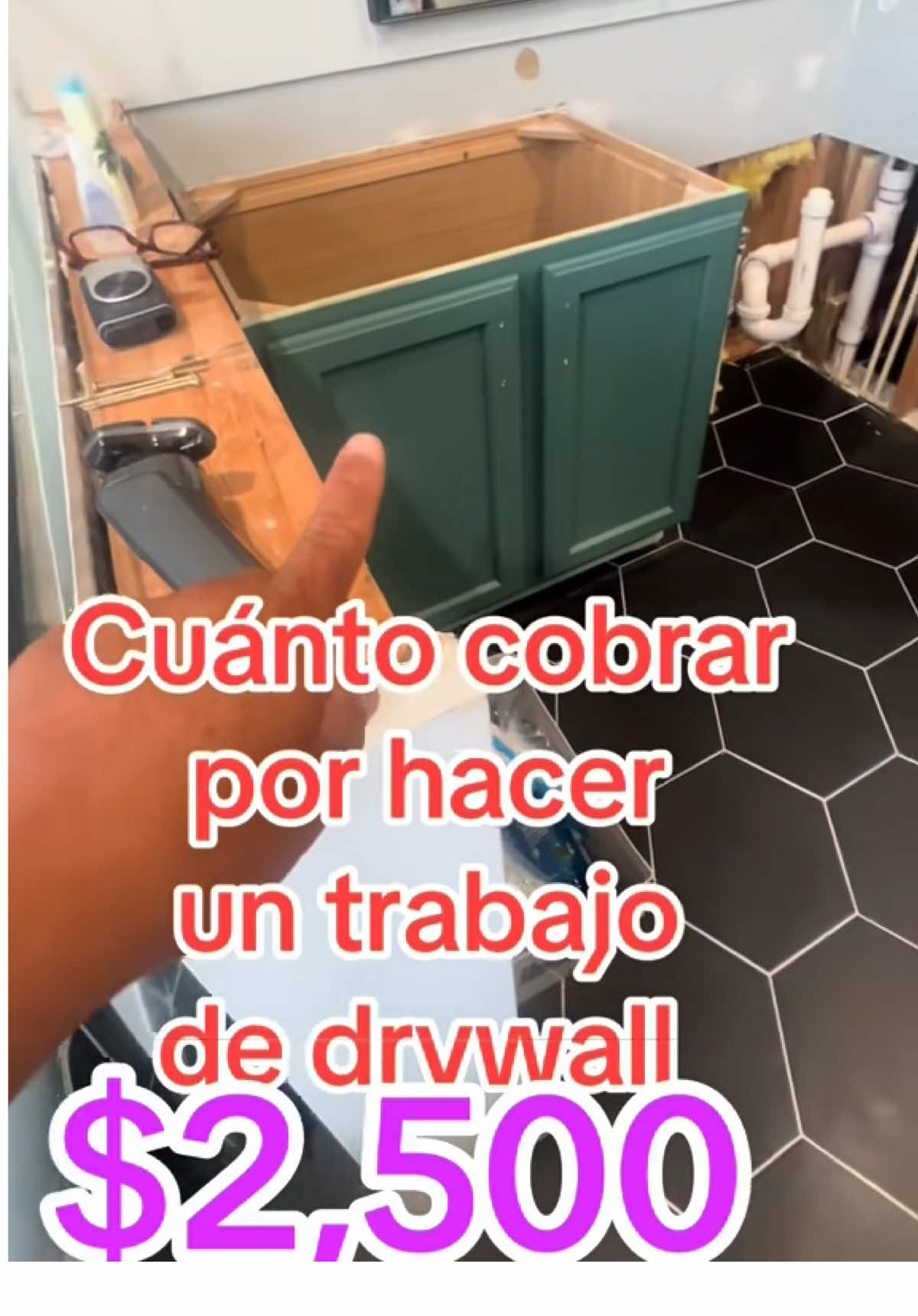 Cuánto cobrar por reparación en drywall #drywall #sheetrock #tablayeso #remodelacion #construccion 