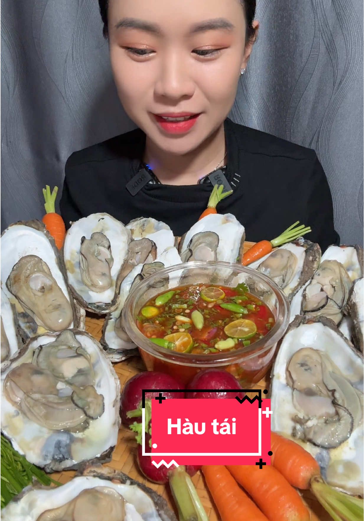 Hào em đã trụng qua nước sôi rồi nha❤️##mukbang##ancungtiktok##hautai