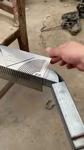 Arc folding angle is no longer a technical activity # technology sharing # technical activity # square pipe welding # welding technology # High performance utility tool#foryou #tiktok #hardwaretools 