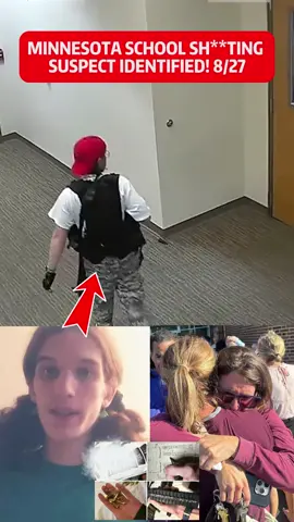 MINNESOTA SCHOOL SH**TING SUSPECT IDENTIFIED! 8/27#fyp #breakingnews #school #crime #heartbroken #suspect #tiktok 