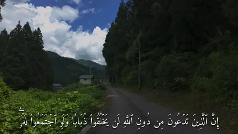 إِنَّ ٱلَّذِينَ تَدۡعُونَ مِن دُونِ ٱللَّهِ لَن يَخۡلُقُواْ ذُبَابٗا (سورة الحج) #القارئ#ماهرالمعيقلي#شيعة#quran  #اكتب_شي_توجر_عليه 