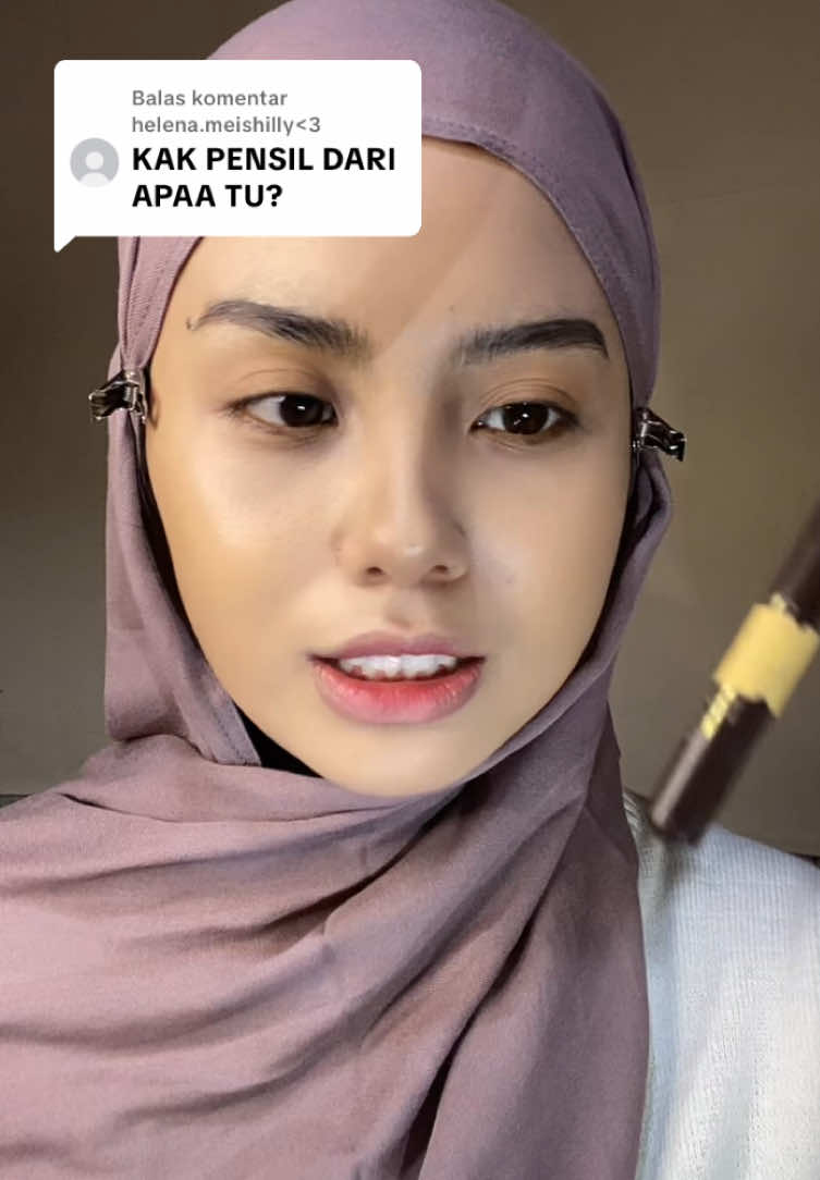 Membalas @helena.meishilly<3 ini ya #eyebrows #pensilalis #eyebrowtutorial #contour #justmiss @Just Miss shop #makeuptutorial #creatorsearchinsights #masukberanda #fyp #foryou #4u 
