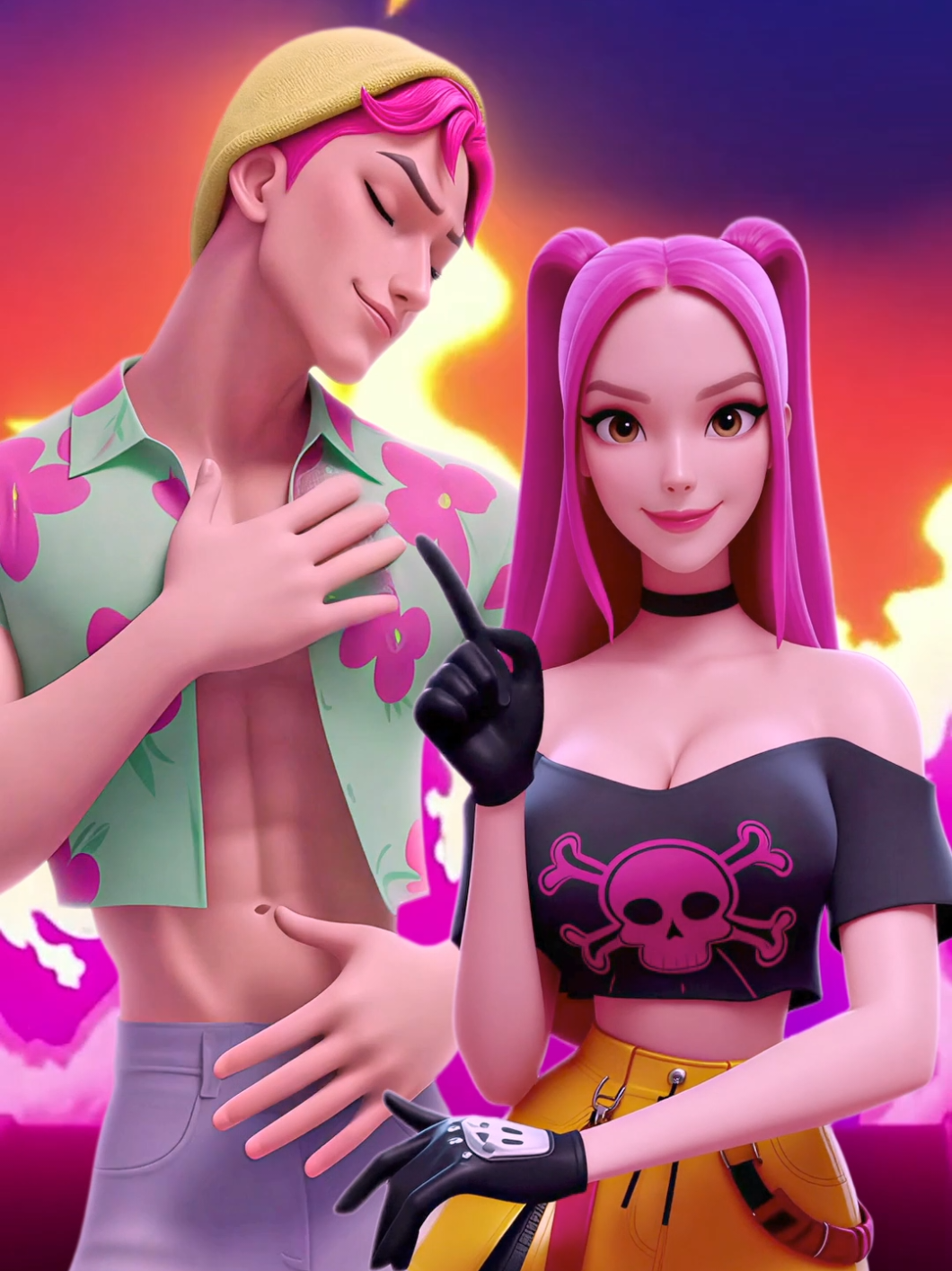 Mira x Abby x Gwima🔥#kpopdemonhunters #cartoon #sajaboys #huntrix #miraxabby 