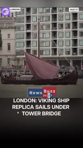 A Viking ship replica, named 