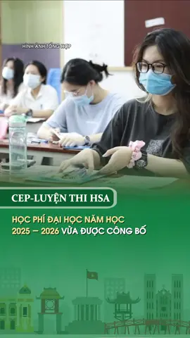 HỌC PHÍ ĐẠI HỌC NĂM HỌC 2025 – 2026 VỪA ĐƯỢC CÔNG BỐ #hocphidaihoc2025  #tansinhvien2k7  #ApLucHocPhi #cep 