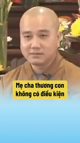 Mẹ cha thương con vô điều kiện #thichphaphoa #thayphaphoa #suutamphapthoai #tuehung #phapthoai 