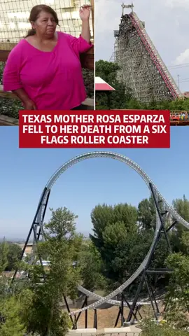 TEXAS MOTHER ROSA ESPARZA  FELL TO HER DEATH FROM A SIX FLAGS ROLLER COASTER#news #ypf #foryou #usa#Six Flags roller coaster#Safety