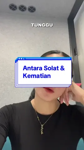 antara solat&kematian, udh itu 2 aja dulu yg difokusin, yg lain? pasti mengikuti kalau 22nya udah ‘siap’ 🤍 #fyp #spiritualjourney #spiritualtiktok #viral #charity 