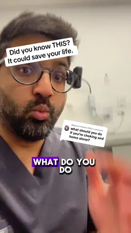 Replying to @Amelia Hills  Do THIS if you choke while you’re alone.  #choke #choking #lifesupport #savinglives 