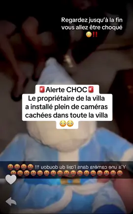 HMI découvre des caméras cachés partout dans la villa  😳‼️ #camera #police #hmi #fyp #pourtoi 