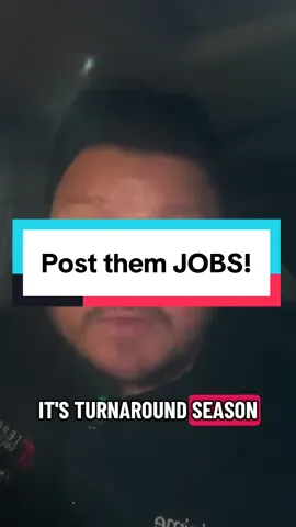 If you have details about a job post it in the comments.#oilandgas #monkeymentor #refinerylife #turnaroundseason #nccer 