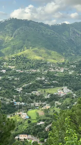Beautiful Islamabad Another Look From Margalla Hills Village Gokina #islamabad #pakistan #foryou #trending #evening 